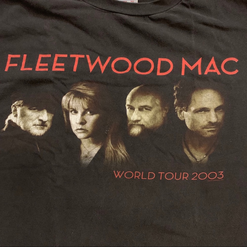Fleetwood Mac Vintage 2003 Concert Tee T-shirt XL